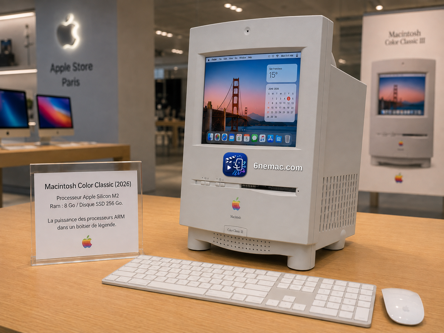 Macintosh Color Classic III, vue de face